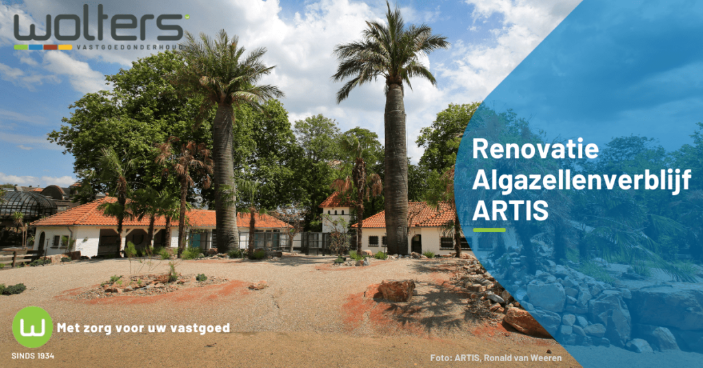 Renovatie | Algazellenverblijf ARTIS mooie binnenkomer