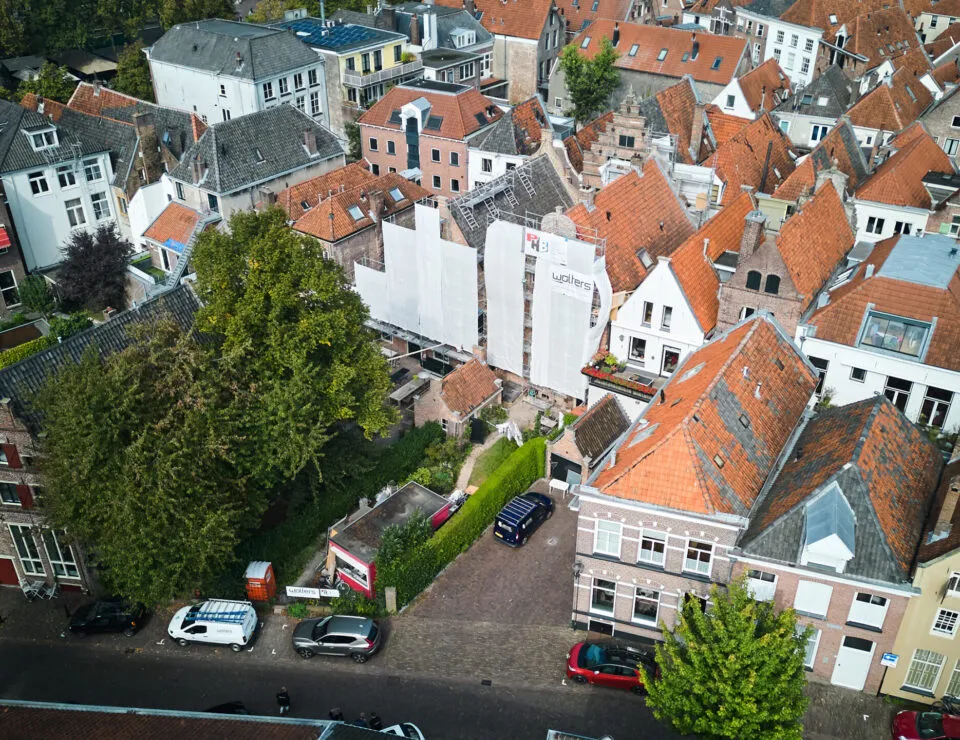 Restauratie van monumentale panden in het Bergschild Deventer