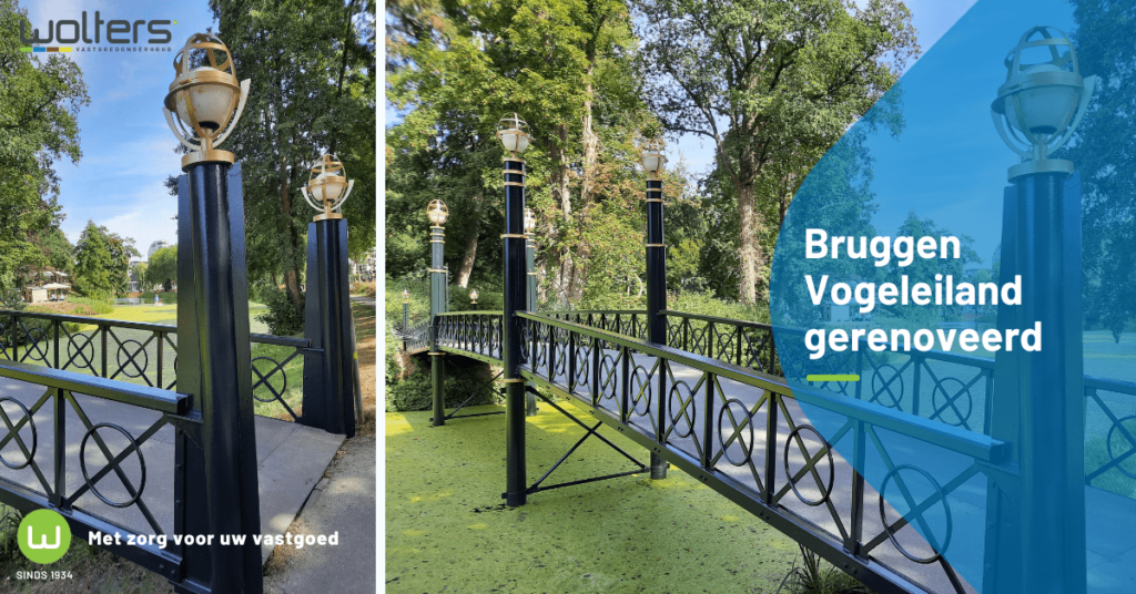 Renovatie | Bruggen Deventer Vogeleiland weer strak in de lak